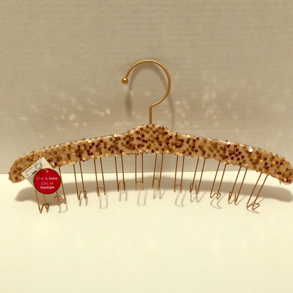 Sequined Scarf/Belt Hanger